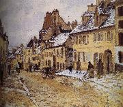 Camille Pissarro Leads to the loose multi tile this lucky Shao road USA oil painting artist